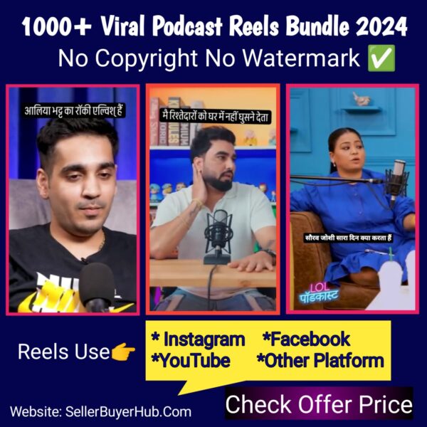 Viral Podcast ReelsBundle