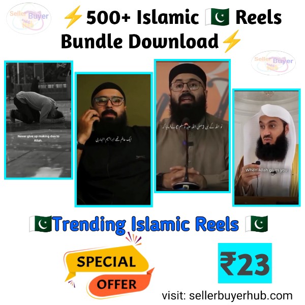 600+ islamic reels bundle free download