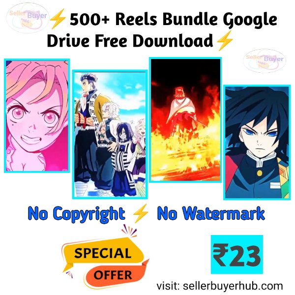500+ reels bundle google drive free download
